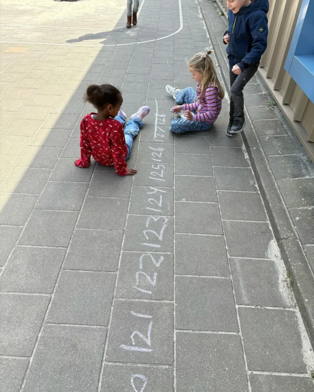Vandaag was de nationale buitenlesdag. Alle groepen hebben vandaag een les buiten gehad. Een groot succes! 🙂#nationalebuitenlesdag